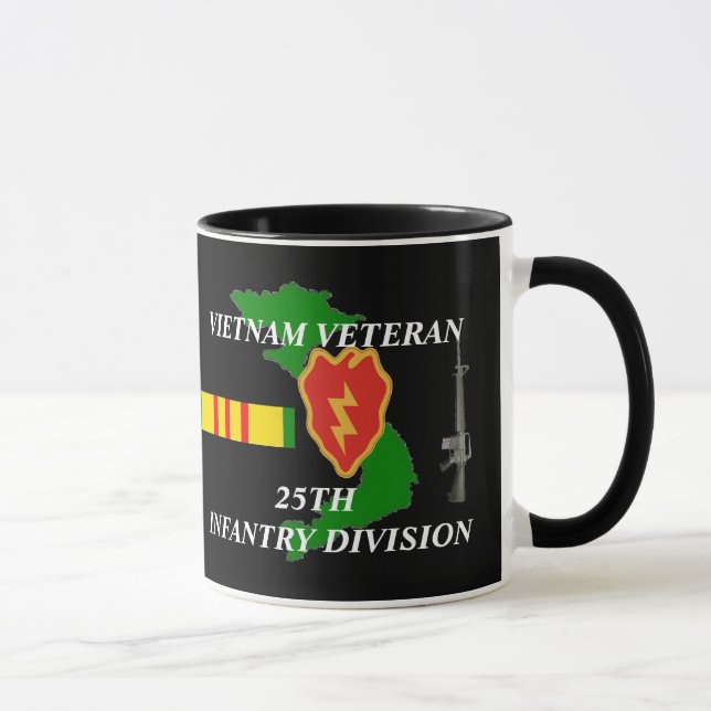 25th Infantry Division Vietnam Veteran Coffee Mugs (Right)