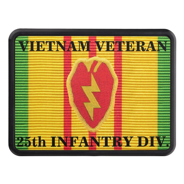 25th Infantry Division VSM Ribbon Hitch Cover (Front)
