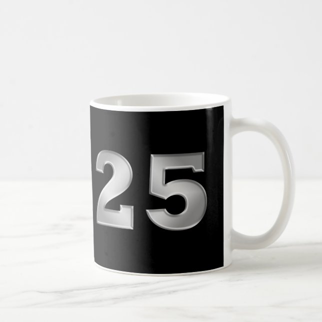 25th Silver Anniversary Mugs or Steins (Right)