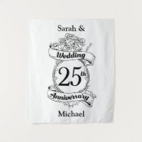 25th Silver Wedding Anniversary Flowers Rose