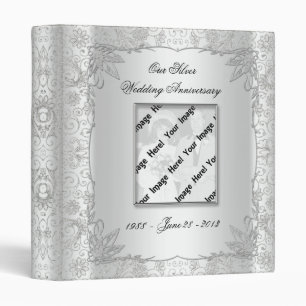 25th Wedding Anniversary Binder