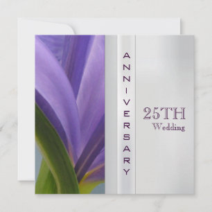 25th Wedding Anniversary Invitation