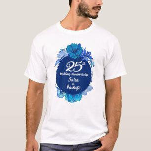25th Wedding Anniversary T shirt