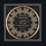 25th years Wedding Anniversary Gifts for Couples C Gift Box<br><div class="desc">25th years Wedding Anniversary Gifts for Couples Congratulations Wedding Anniversary Ornamental Royal Lace</div>