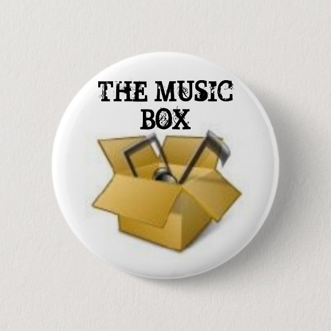 2635309384, THE MUSIC BOX 2 INCH ROUND BUTTON (Front)