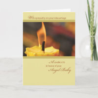 2642 Honour Angel Baby Candle