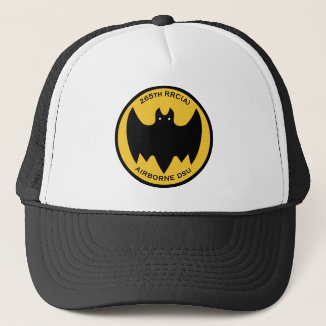 265th Radio Research Co - Airborne DSU 1 Trucker Hat (Front)