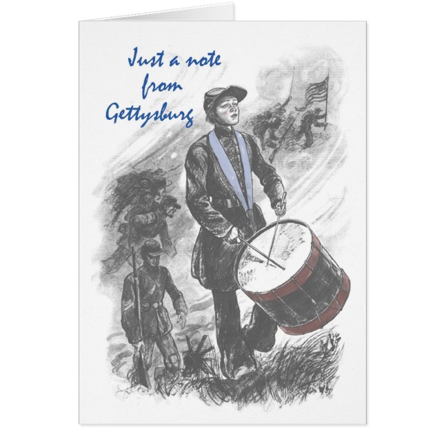 2675 Gettysburg Drummer Boy Just a Note (Front)