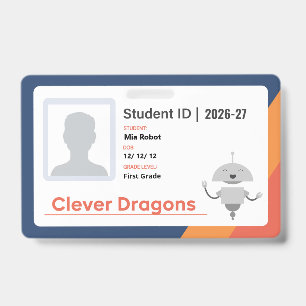 26-27 Clever Dragons Badge