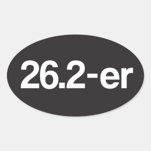 26.2-er ou Marathoner - Stickers Marathon Runners