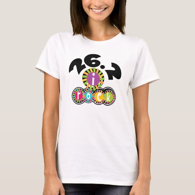 26.2 I Rock T-shirts (Front)