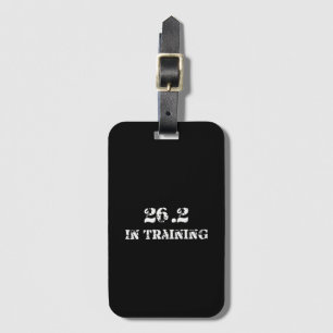 26.2 In Training Marathon Runner Running Luggage Tag