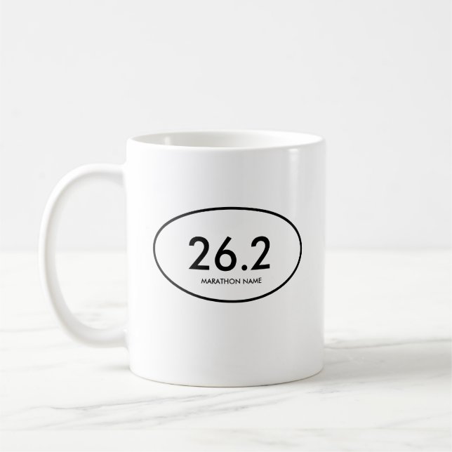26.2 Marathon Coffee Mug (Left)