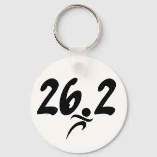 26.2 marathon keychain