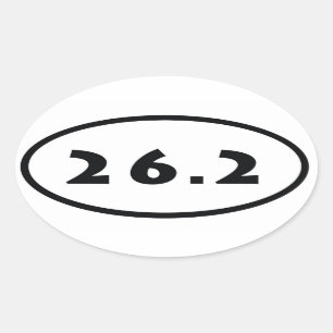 26.2 OVAL STICKER