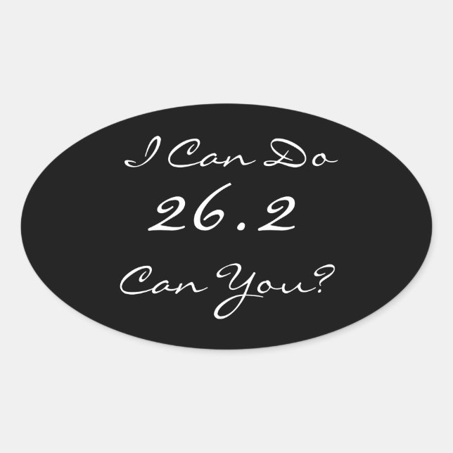 26.2 Sticker du coureur de marathon (Devant)