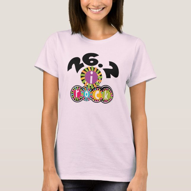 26.2 T-shirts I Rock (Devant)