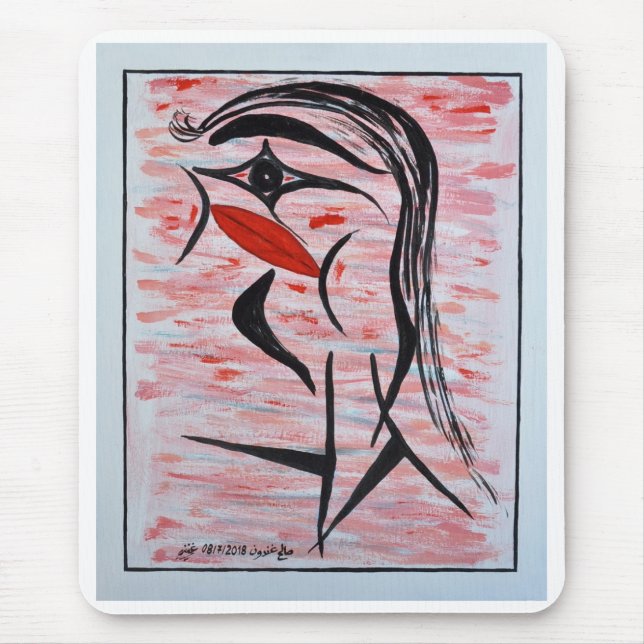 26/ Femme orgueilleuse Mouse Pad (Front)