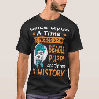 26 One Upon A Time -  Beagle Puppy Beagle T-Shirt