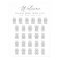 26 Tables Welcome Seating Chart