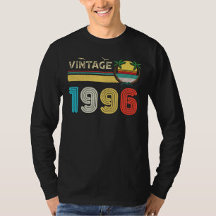 26 Yrs Old Vintage 1996 Retro 26th Birthday T-Shirt