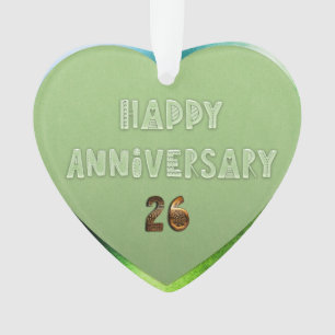 26e anniversaire de l'art Mariage