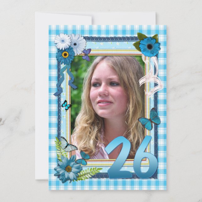 26e Invitation à la fête d'anniversaire de la phot (Devant)