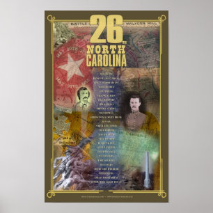 26ème Affiche de la Caroline du Nord