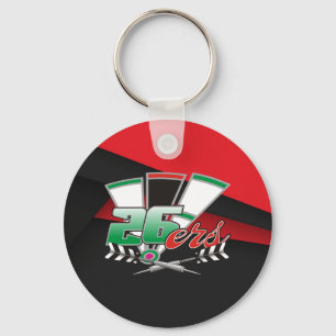 26ers Darts Team Keychain