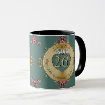 26th/Any Wedding Anniversary