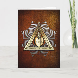 26th Degree: Friend and Brother Eternal Card
