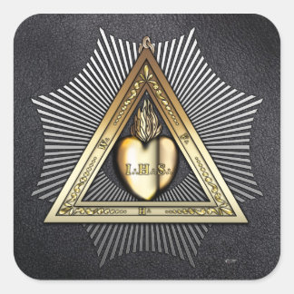 26th Degree: Friend and Brother Eternal Square Sticker