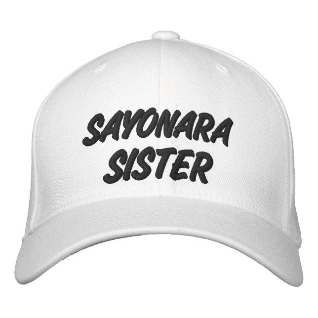 2700 Sayonara Sister Fitted Hat (Front)