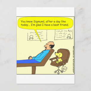 272 best friend cartoon in colour postcard