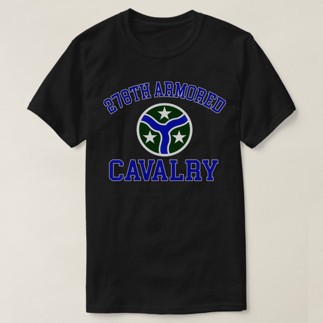 278th Armoured Cavalry Regiment (278th ACR) Pullov T-Shirt (Design Front)