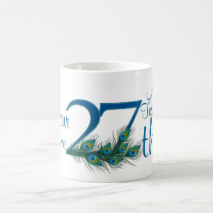 # 27 - 27th Wedding Anniversary or 27th Birthday Coffee Mug