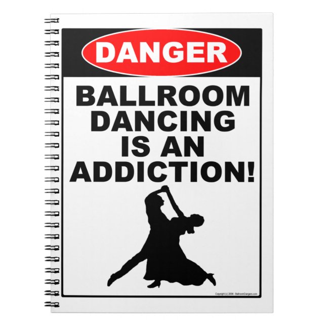 27. Ballroom Addictions Notebook (Front)