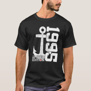 27 Year Capacity 1995 Sailor 27th Birthday T-Shirt