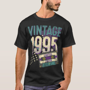 27 Year Old Vintage 1995 27th Birthday T-Shirt