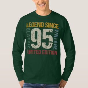 27 Years Old Vintage 1995 27th Birthday T-Shirt