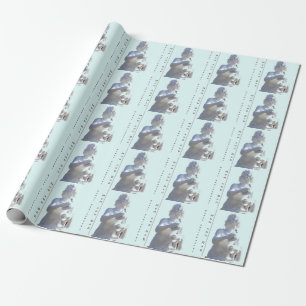 27th Anniversary Sculpture editable Wrapping Paper