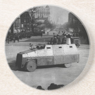 27th March 1917: The armoured vehicle squadron Coaster