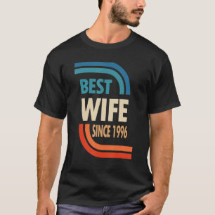 27th Wedding Anniversary For Her  Best Wife Since  T-Shirt
