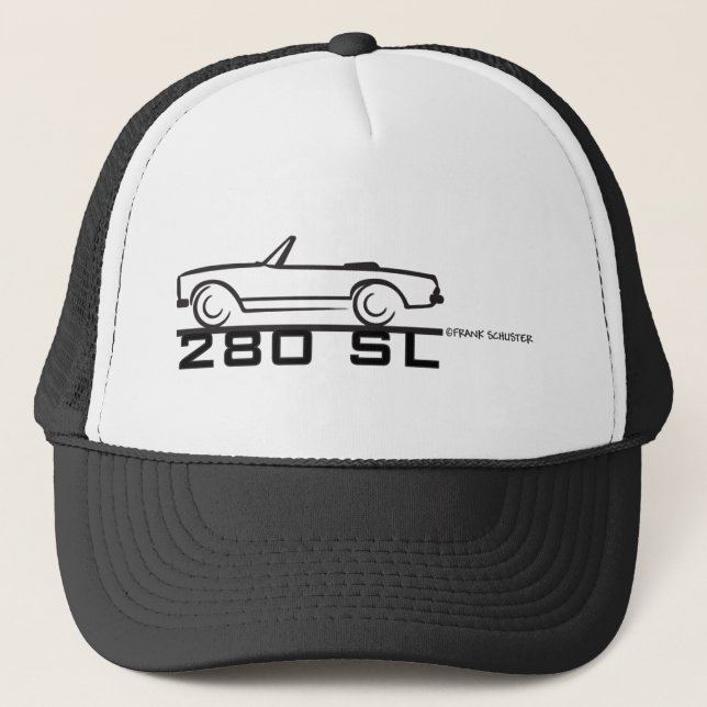 280SL BLK TRUCKER HAT (Front)