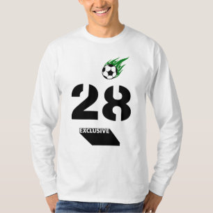 28 American Football Soccer Fan Player Sports T-Shirt