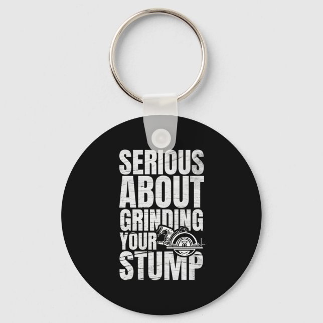 28.Arborist for a Tree trimmer Keychain (Front)