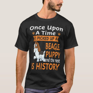 28 One Upon A Time -  Beagle Puppy T-Shirt