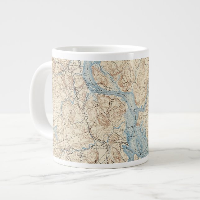 28 Saybrook sheet Large Coffee Mug (Front Left)
