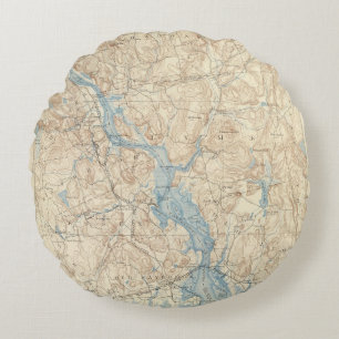 28 Saybrook sheet Round Pillow