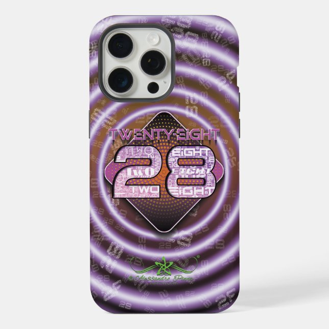 28 Twenty-Eight iPhone Case (Back)